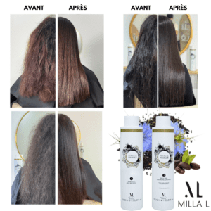 MIRACLE NIGELLE – Lissage brésilien cheveux frisés, crépus