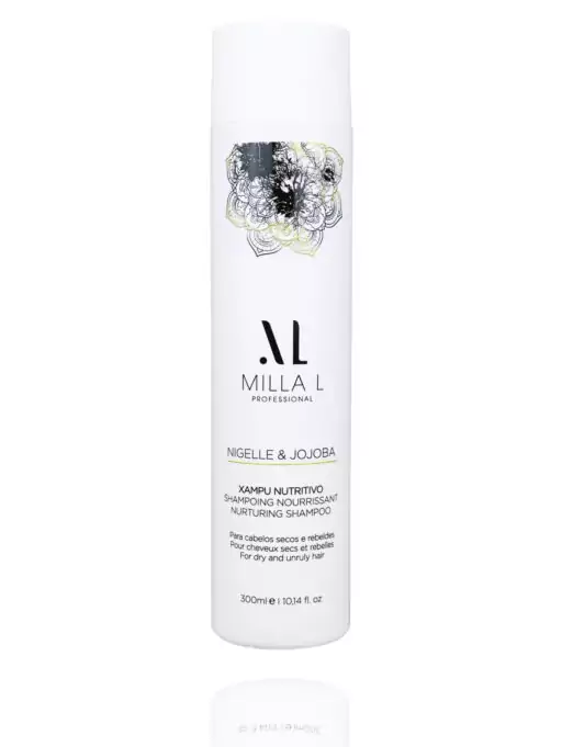 Shampoing Nourrissant Nigelle & Jojoba – Cheveux secs et rebelles