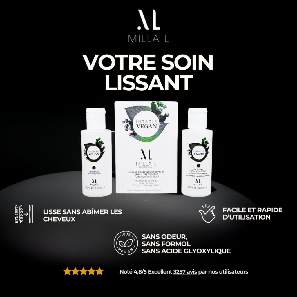Miracle Vegan – Lissage Protéine sans formol 120 ml