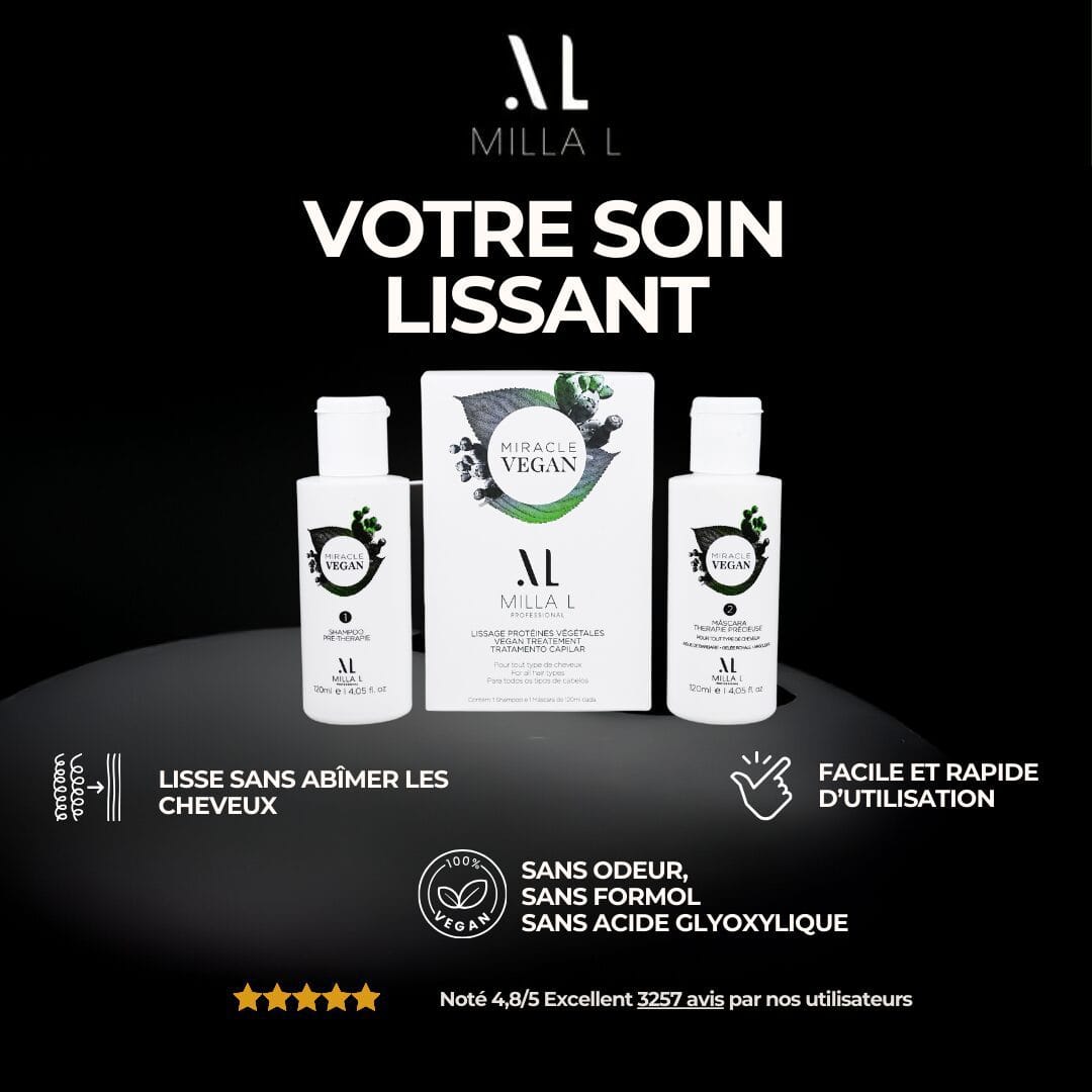 Miracle Vegan – Lissage Protéine sans formol 120 ml
