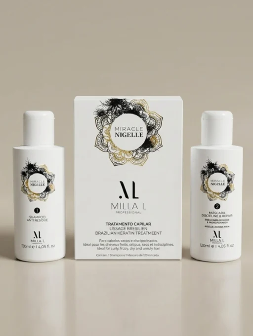 Miracle Nigelle — Lissage brésilien cheveux secs et rebelles 120 ml