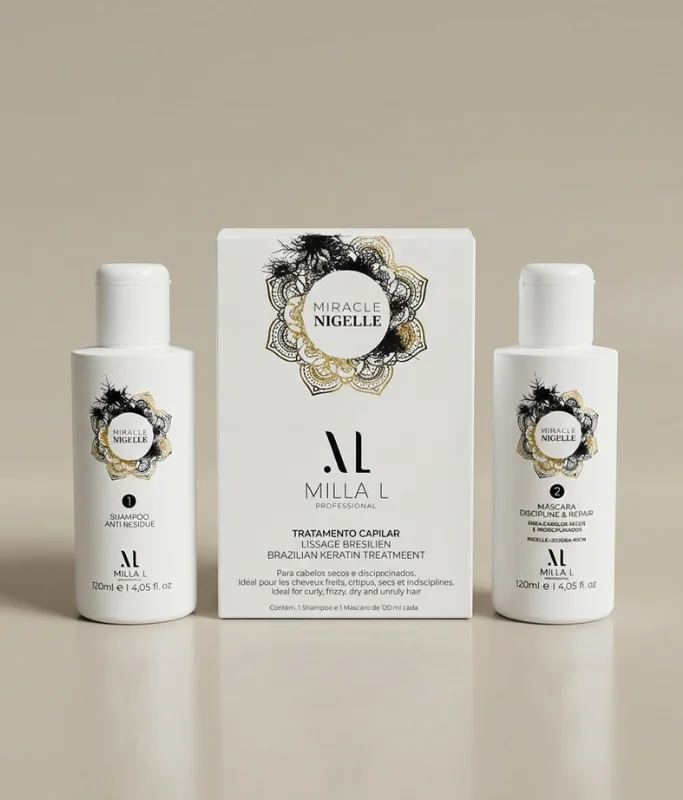 lissage brésilien nigelle sans acide glyoxylique cheveux frisés crépus